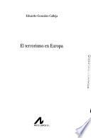 libro El Terrorismo En Europa